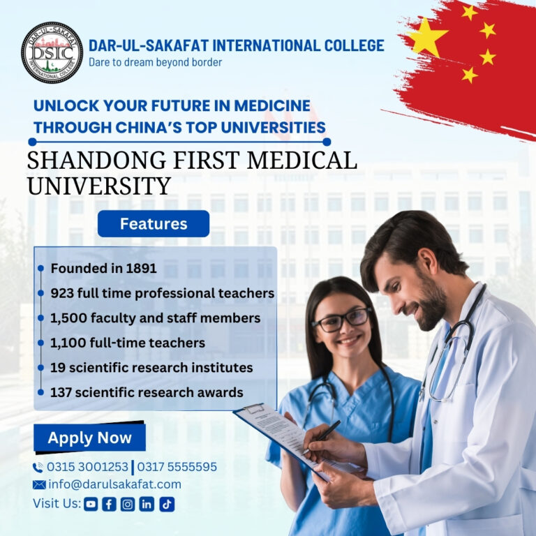 Admission Open Dare to Dream Beyond Borders with Dar-ul-Sakafat International College!