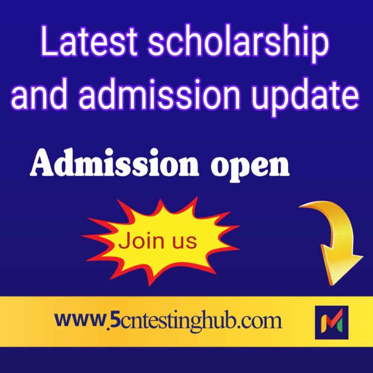 Admission open