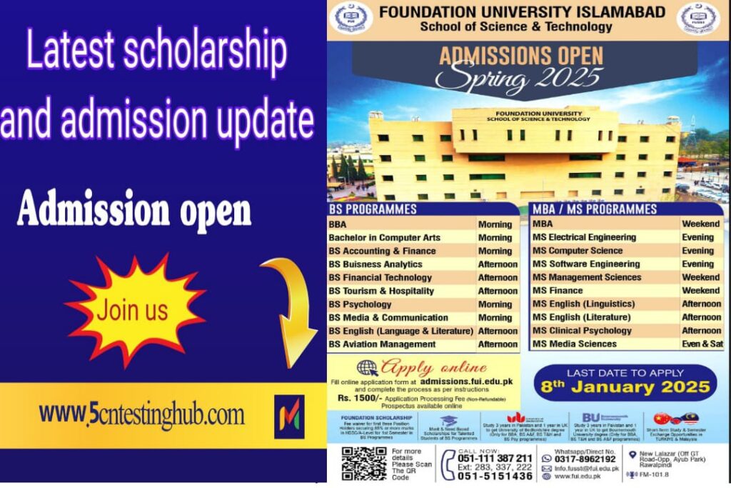 admission open